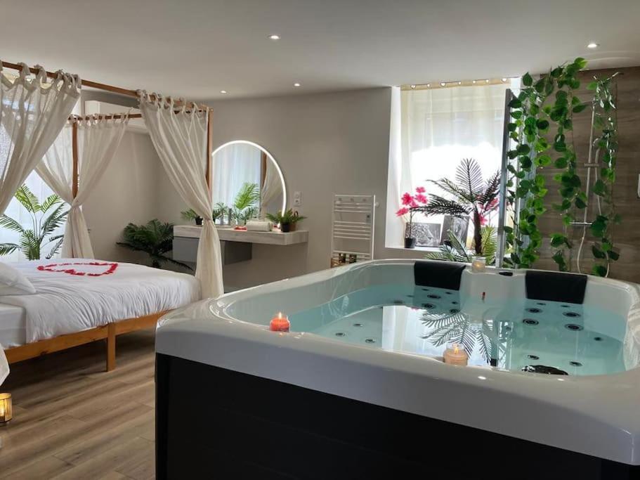 Jungle Secret Spa Nuit Insolite Giromagny Exterior foto